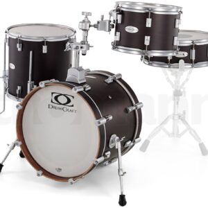 מערכת תופים DrumCraft Series 6 Jazz Set Satin Black