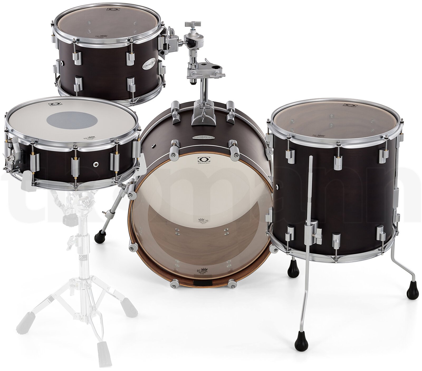 מערכת תופים DrumCraft Series 6 Jazz Set Satin Black 5 מערכת תופים DrumCraft Series 6 Jazz Set Satin Black – תמונה 5