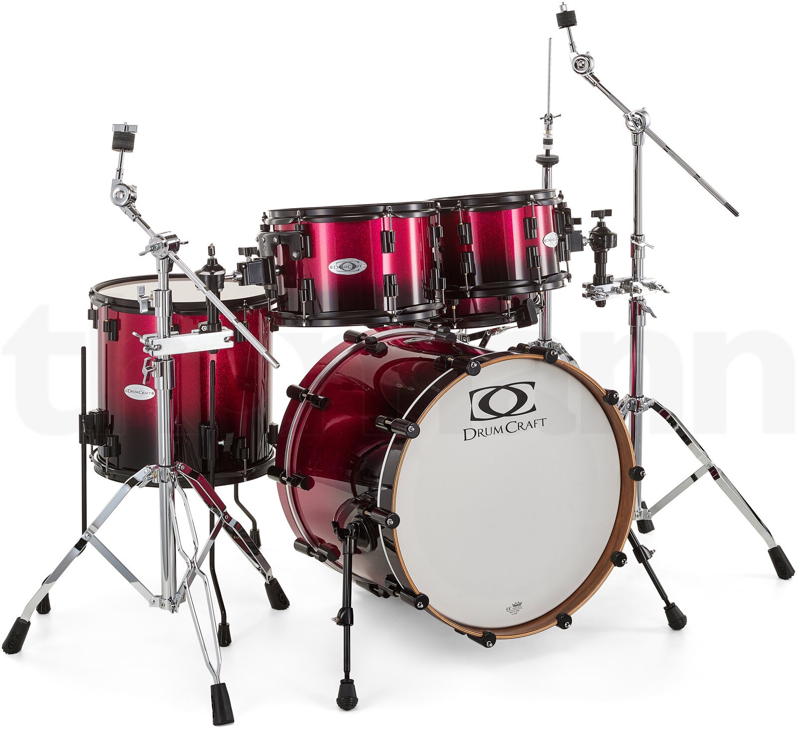 מערכת תופים DrumCraft Series 6 Studio Purple Sparkle 4 מערכת תופים DrumCraft Series 6 Studio Purple Sparkle – תמונה 4
