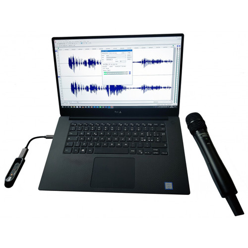 מיקרופון אלחוטי ידני Proel U24H — 2.4GHz USB 4 מיקרופון אלחוטי ידני Proel U24H — 2.4GHz USB