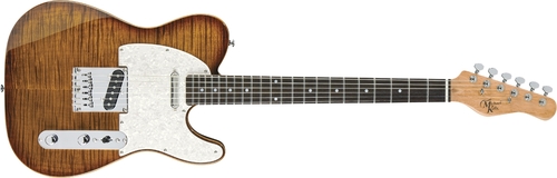 גיטרה חשמלית Michael kelly TELE GTR 1953 IN CARAMEL BURST 1 גיטרה חשמלית Michael kelly TELE GTR 1953 IN CARAMEL BURST