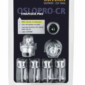 מערכת נועלים לרצועה בגימור כרום Ortega OSLOPRO-CR