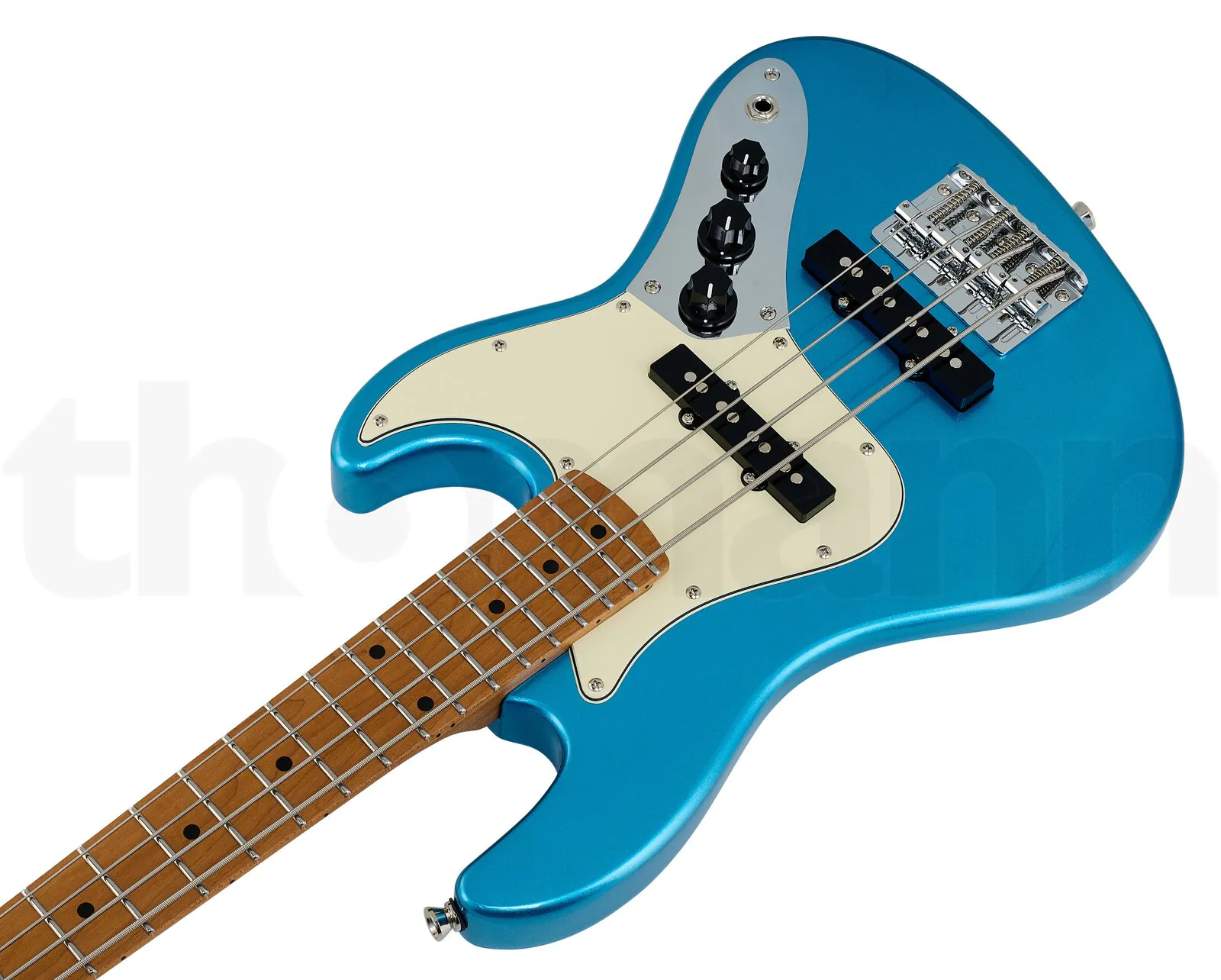 גיטרת בס Flight Mini JB Bass Blue 4 גיטרת בס Flight Mini JB Bass Blue – תמונה 4