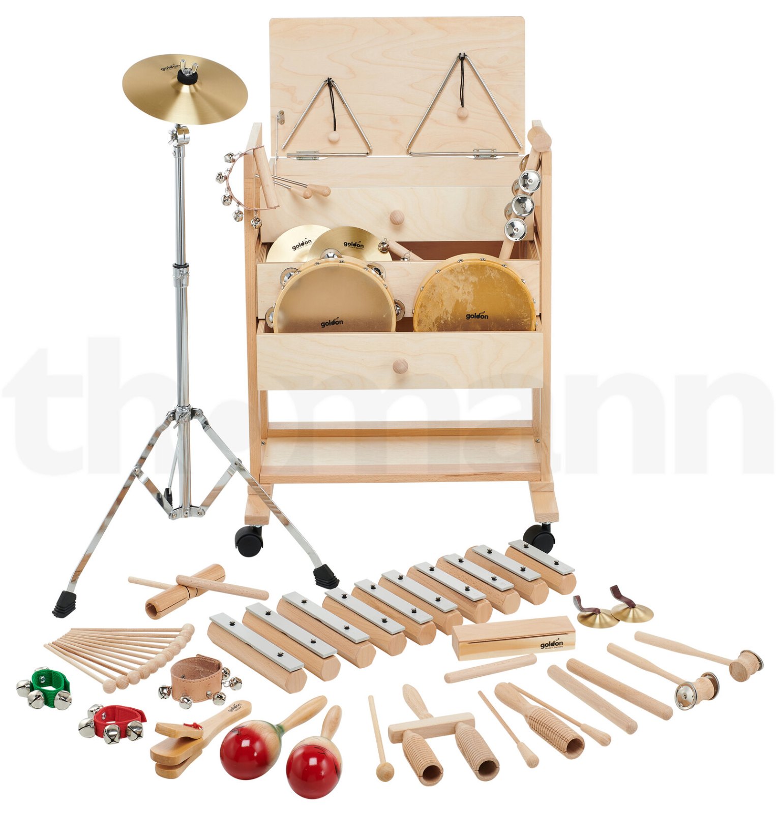 כלי הקשה Goldon Music Trolley 2 Model 30610 3 כלי הקשה Goldon Music Trolley 2 Model 30610 – תמונה 3