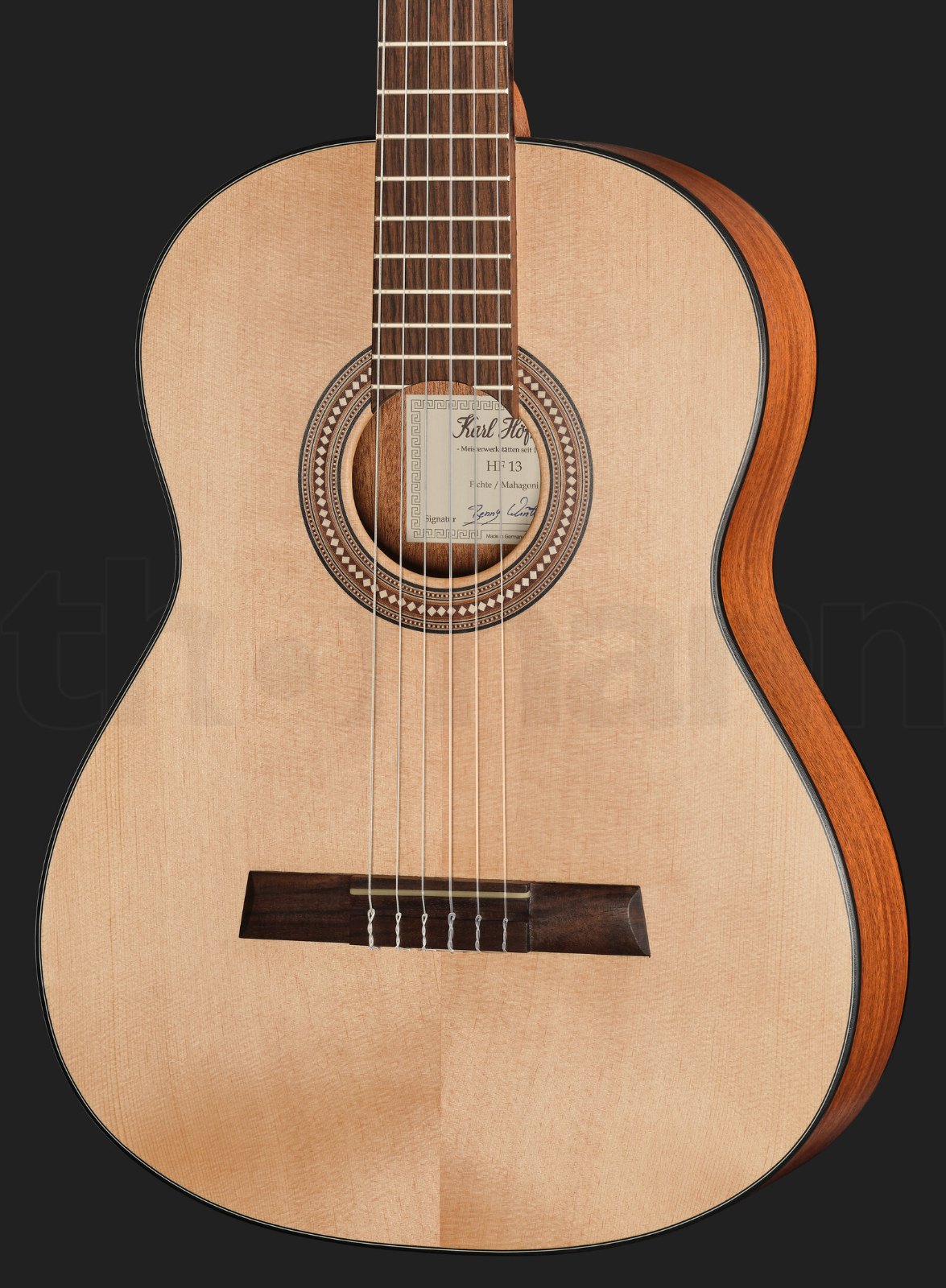גיטרה אקוסטית Höfner HF-13 2 גיטרה אקוסטית Höfner HF-13 – תמונה 2