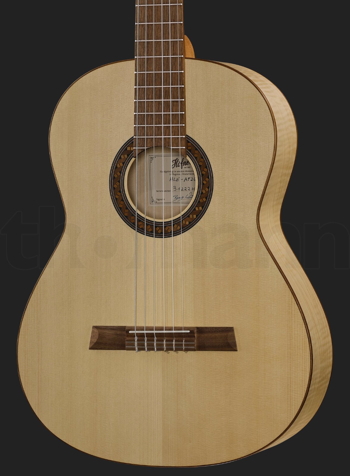 גיטרה אקוסטית Höfner HLE-AF26 Spruce/Maple 2 גיטרה אקוסטית Höfner HLE-AF26 Spruce/Maple – תמונה 2