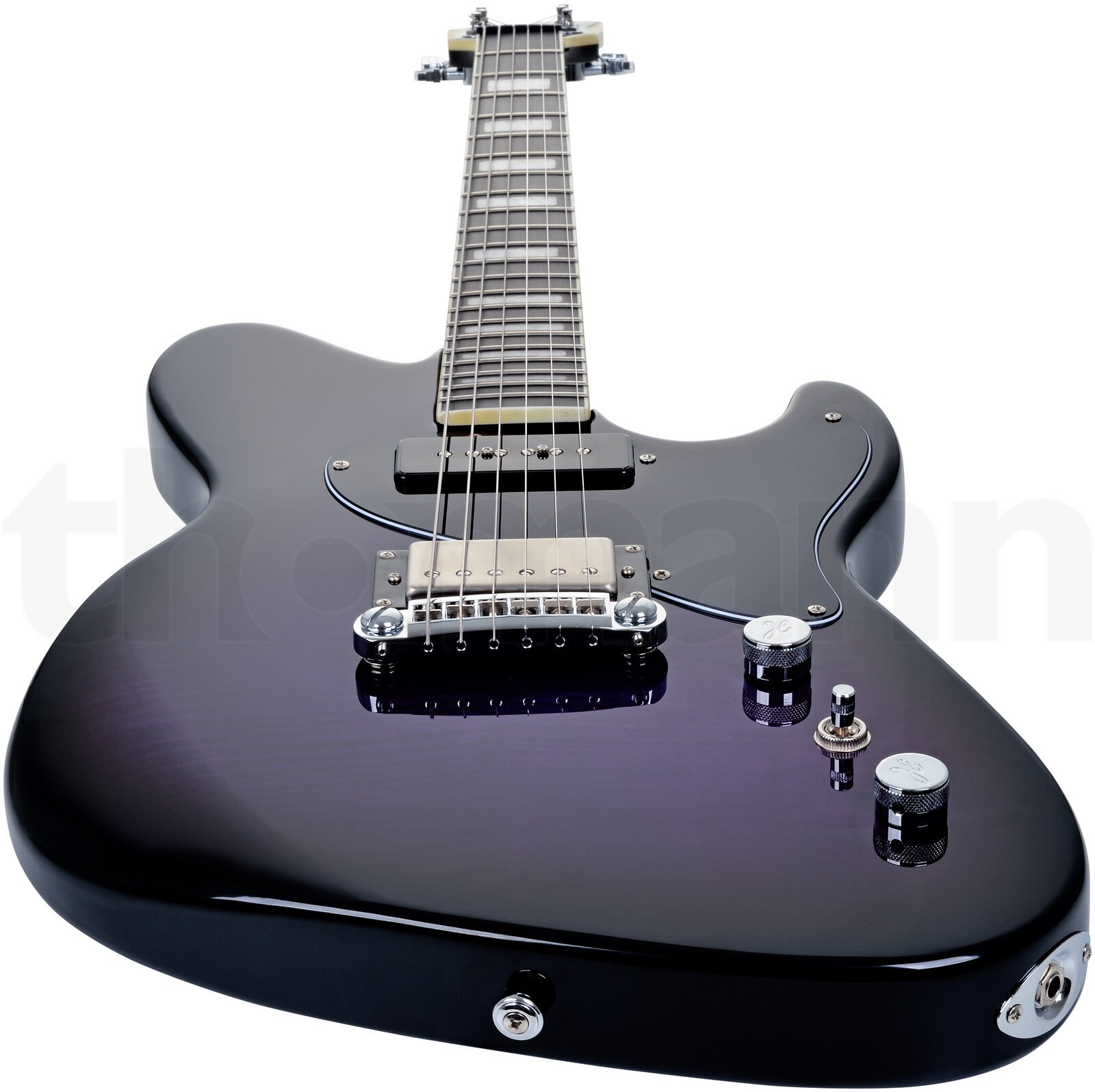 גיטרה חשמלית Hagstrom Adina Purple Burst 2 גיטרה חשמלית Hagstrom Adina Purple Burst – תמונה 2