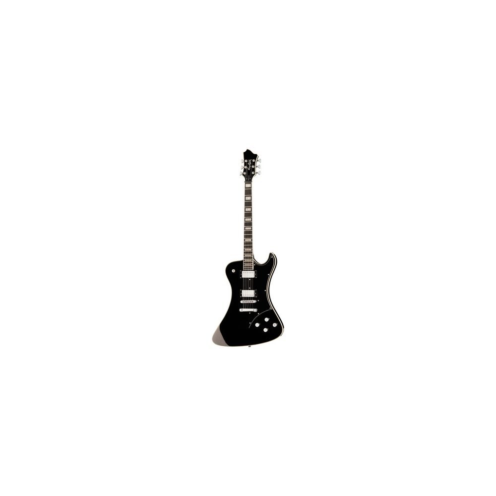 גיטרה חשמלית Hagstrom Fantomen Black 1 גיטרה חשמלית Hagstrom Fantomen Black
