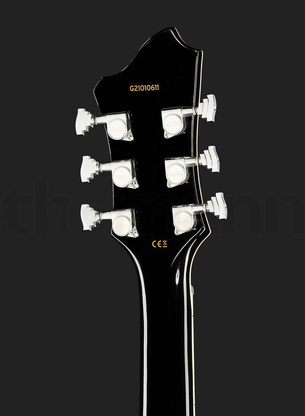 גיטרה חשמלית Hagstrom Fantomen Black 5 גיטרה חשמלית Hagstrom Fantomen Black – תמונה 5