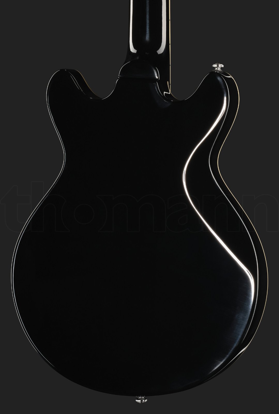 גיטרה חשמלית Hagstrom Megin Black Gloss 3 גיטרה חשמלית Hagstrom Megin Black Gloss – תמונה 3
