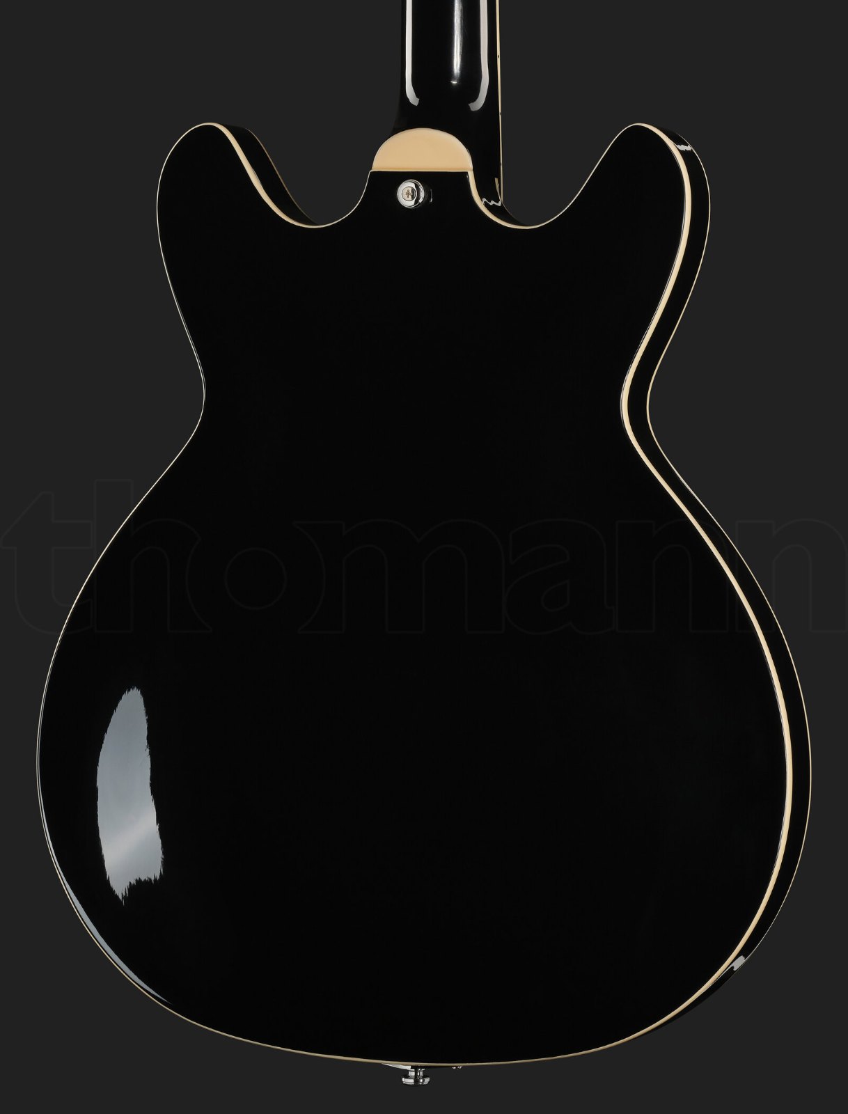 גיטרה חשמלית Hagstrom Viking Black 3 גיטרה חשמלית Hagstrom Viking Black – תמונה 3
