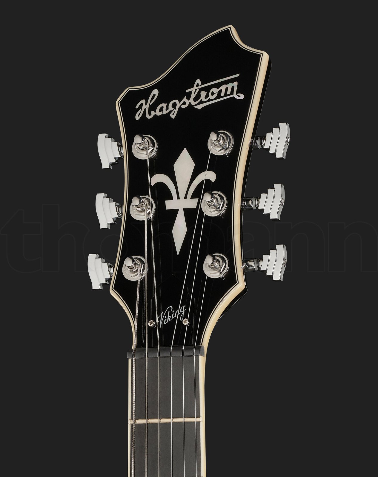 גיטרה חשמלית Hagstrom Viking Black 4 גיטרה חשמלית Hagstrom Viking Black – תמונה 4