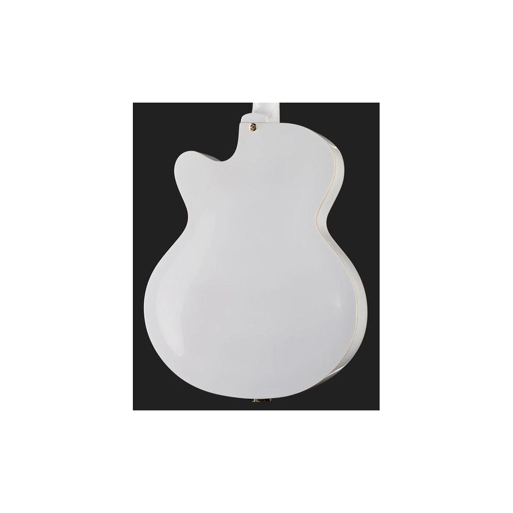 גיטרה חשמלית Harley Benton BigTone Trem White – חצי אקוסטית, טרמולו Bigsby, HH 5 גיטרה חשמלית Harley Benton BigTone Trem White – חצי אקוסטית, טרמולו Bigsby, HH – תמונה 5