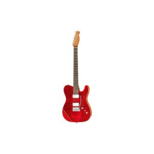 גיטרה חשמלית Harley Benton Fusion-T II HH – טרמולו Babicz, פנל קווילט