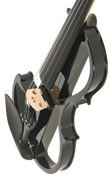 כינור חשמלי Harley Benton HBV 870BK 4/4 – שחור, יציאת אוזניות, ערכה מלאה 4 כינור חשמלי Harley Benton HBV 870BK 4/4 – שחור, יציאת אוזניות, ערכה מלאה – תמונה 4