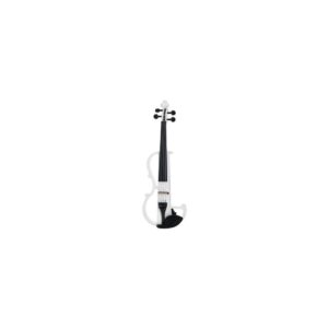כינור חשמלי לשמאליים Harley Benton HBV 870LH/WH 4/4 – לבן