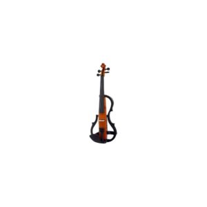 כינור חשמלי Harley Benton HBV 990AM 4/4 – ענבר, פיקאפ אקטיבי, ערכה מלאה