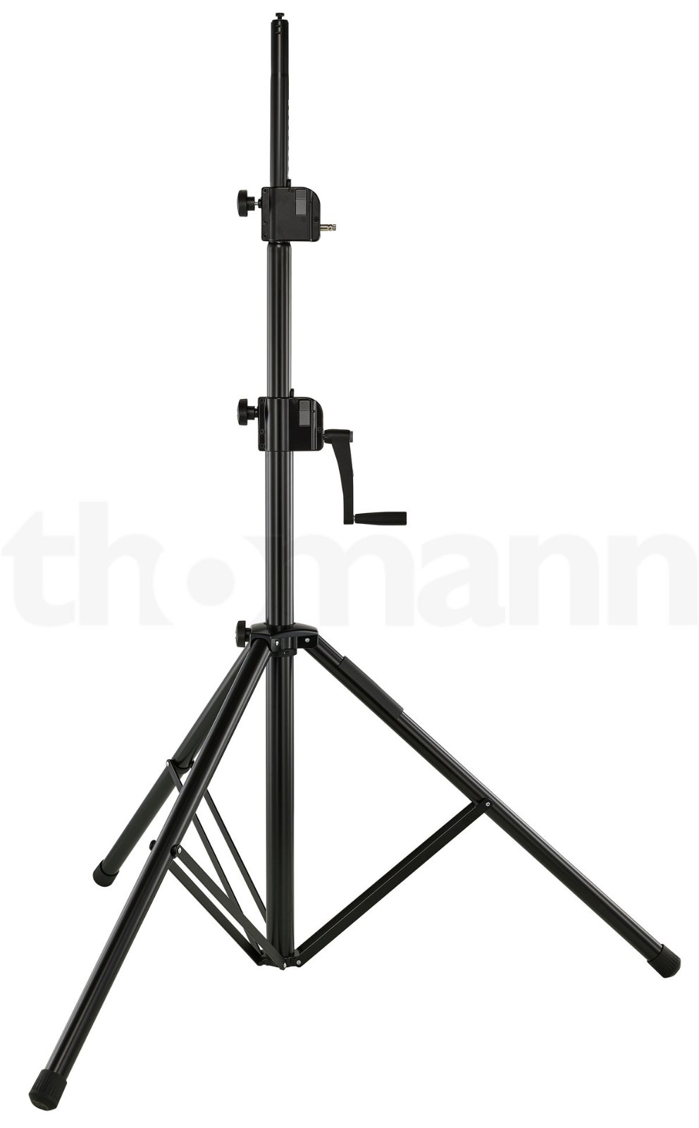 סטנד רמקול ותאורה עם כננת כפולה K&M 24730 – גובה 3 מטר 2 סטנד רמקול ותאורה עם כננת כפולה K&M 24730 – גובה 3 מטר – תמונה 2