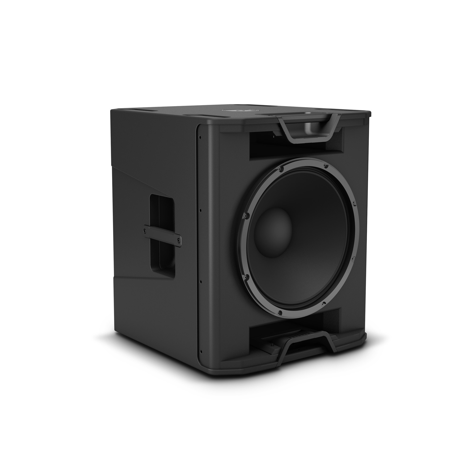 סאב וופר מוגבר LD Systems ICOA SUB 15 A 8 LD Systems ICOA SUB 15 A ללא הגריל הקדמי המציג את וופר ה־15 אינץ׳