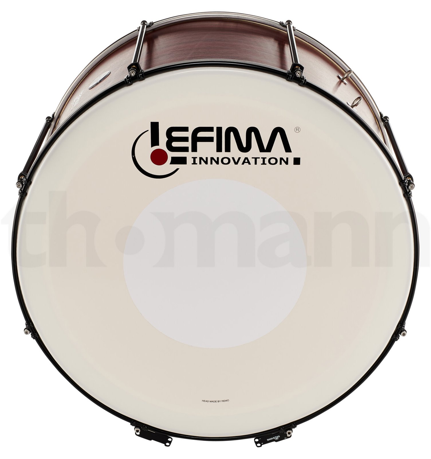 תוף מצעד Lefima BNB 2616 Walnut Bass Drum 3 תוף מצעד Lefima BNB 2616 Walnut Bass Drum – תמונה 3