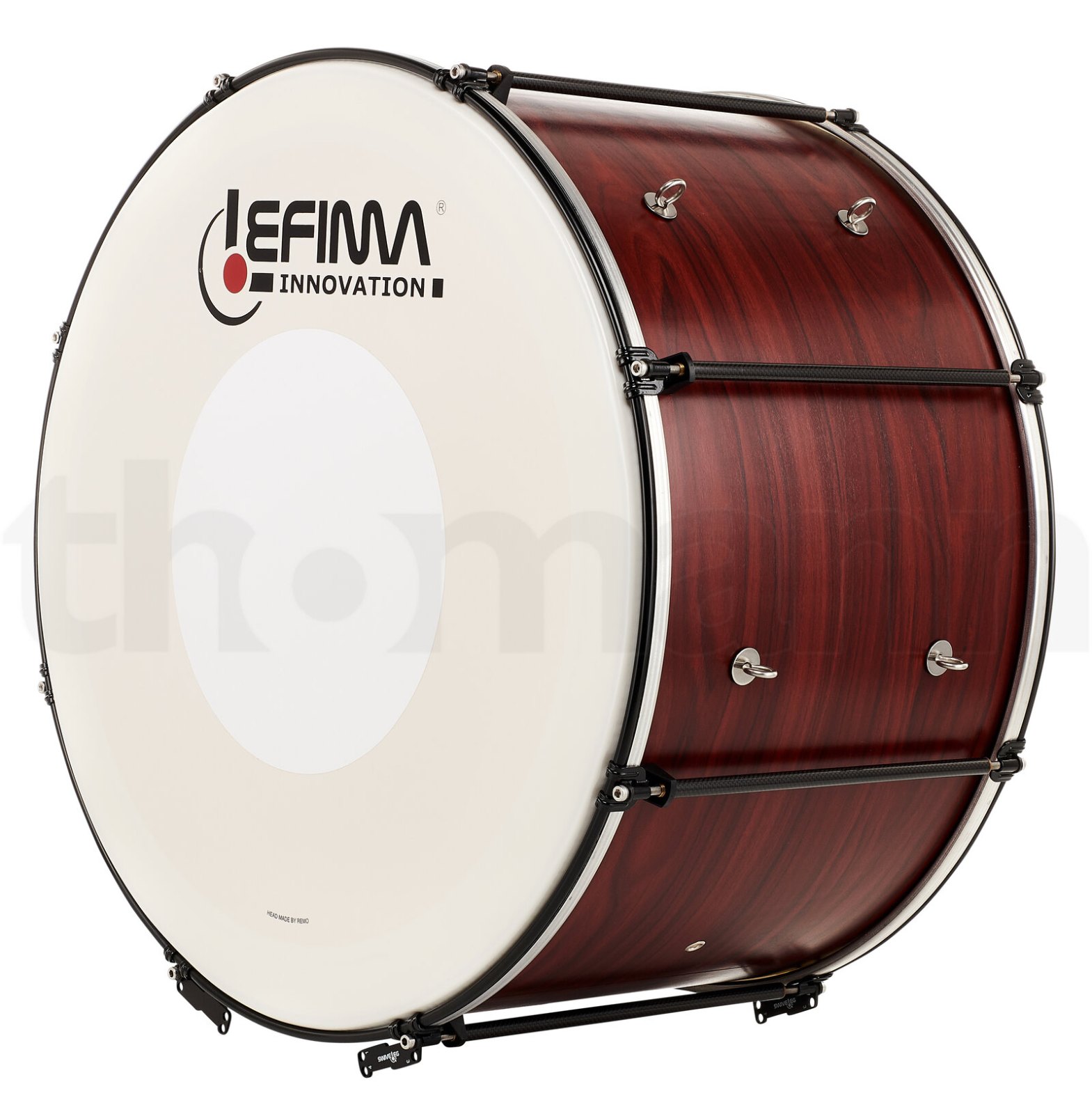 תוף מצעד Lefima BNB 2616 Walnut Bass Drum 6 תוף מצעד Lefima BNB 2616 Walnut Bass Drum – תמונה 6