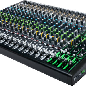 מיקסר אנלוגי מקצועי 22 ערוצים עם USB Mackie ProFX22v3