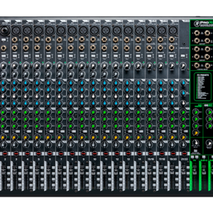 מיקסר אנלוגי מקצועי 22 ערוצים עם USB Mackie ProFX22v3