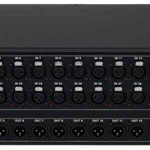 קופסת במה Midas DL32 – 32 כניסות, 16 יציאות, AES50 ופריאמפים Midas PRO