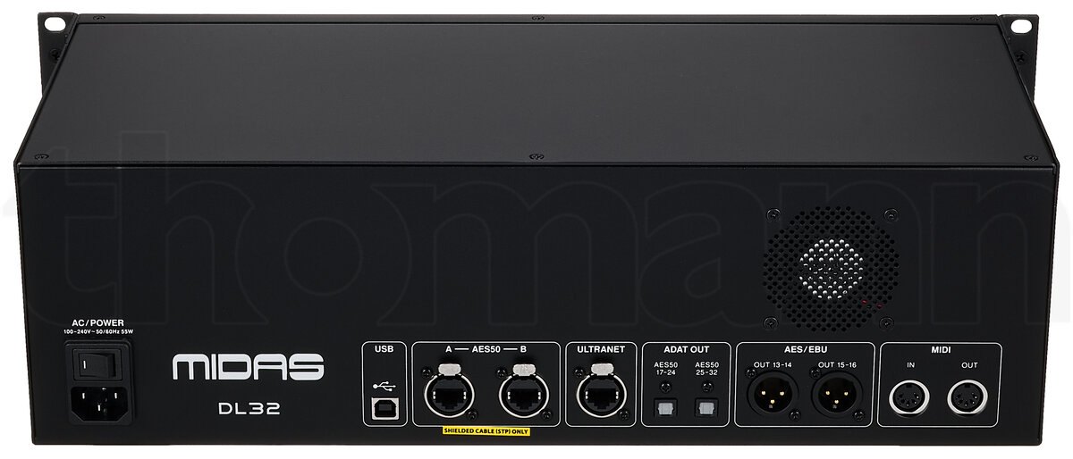 קופסת במה Midas DL32 – 32 כניסות, 16 יציאות, AES50 ופריאמפים Midas PRO 4 קופסת במה Midas DL32 – 32 כניסות, 16 יציאות, AES50 ופריאמפים Midas PRO – תמונה 4