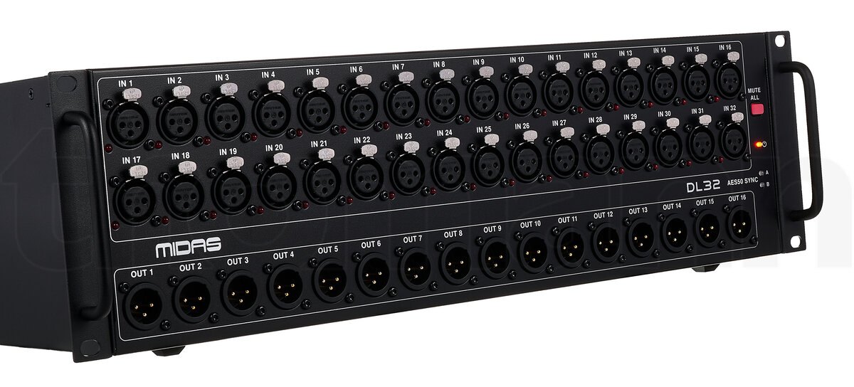 קופסת במה Midas DL32 – 32 כניסות, 16 יציאות, AES50 ופריאמפים Midas PRO 6 קופסת במה Midas DL32 – 32 כניסות, 16 יציאות, AES50 ופריאמפים Midas PRO – תמונה 6