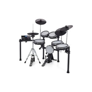 ערכת תופים אלקטרונית Millenium MPS-850 – 5 פדי Mesh, 4 מצילות ודוושת בס אמיתית