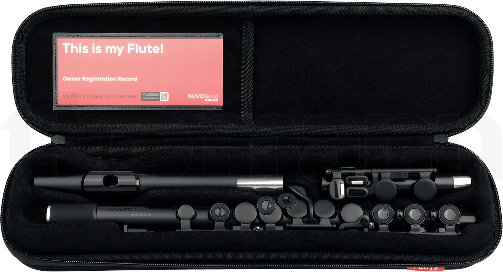חליל צד NUVO Student Flute 2.0 שחור – קל משקל ועמיד למים 3 חליל צד NUVO Student Flute 2.0 שחור – קל משקל ועמיד למים – תמונה 3