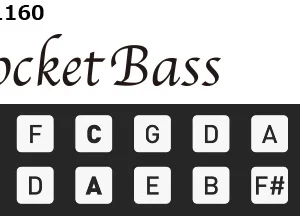 מפוחית בס Tombo TOM1160 Pocket Bass