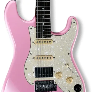 גיטרה חשמלית חכמה Mooer GTRS S800 ורודה