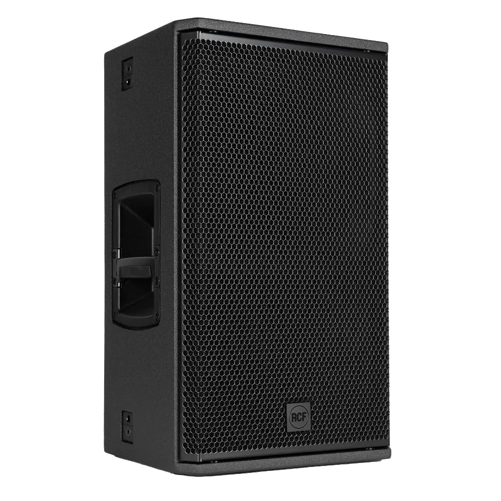 רמקול מוגבר RCF NX 932-A – 12 אינץ׳, 2100W Peak 3 רמקול מוגבר RCF NX 932-A – מבט ימין קדמי