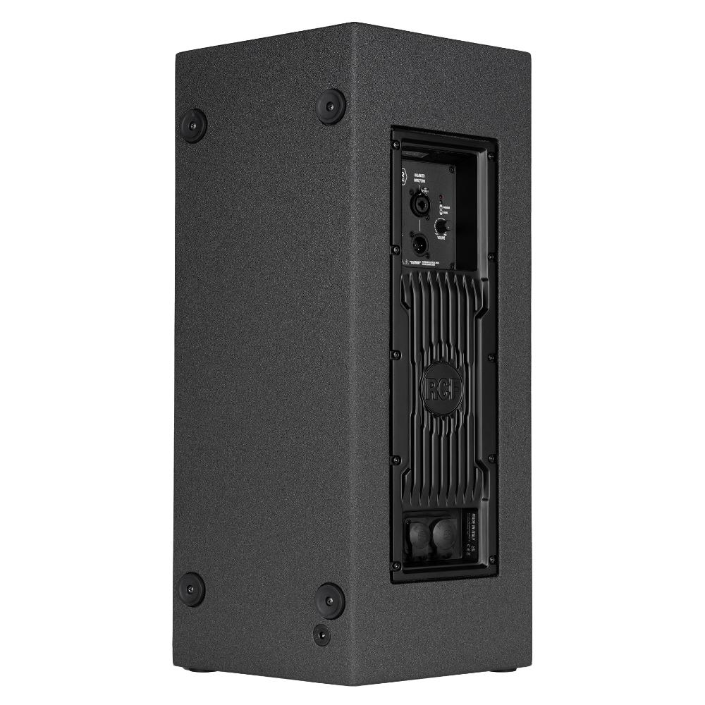 רמקול מוגבר RCF NX 932-A – 12 אינץ׳, 2100W Peak 8 רמקול מוגבר RCF NX 932-A – מבט אחורי אלכסוני