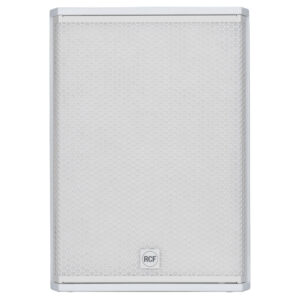 סאב וופר מוגבר לבן RCF SUB 15-AX W – 15 אינץ׳, 2200W ו-DSP מתקדם