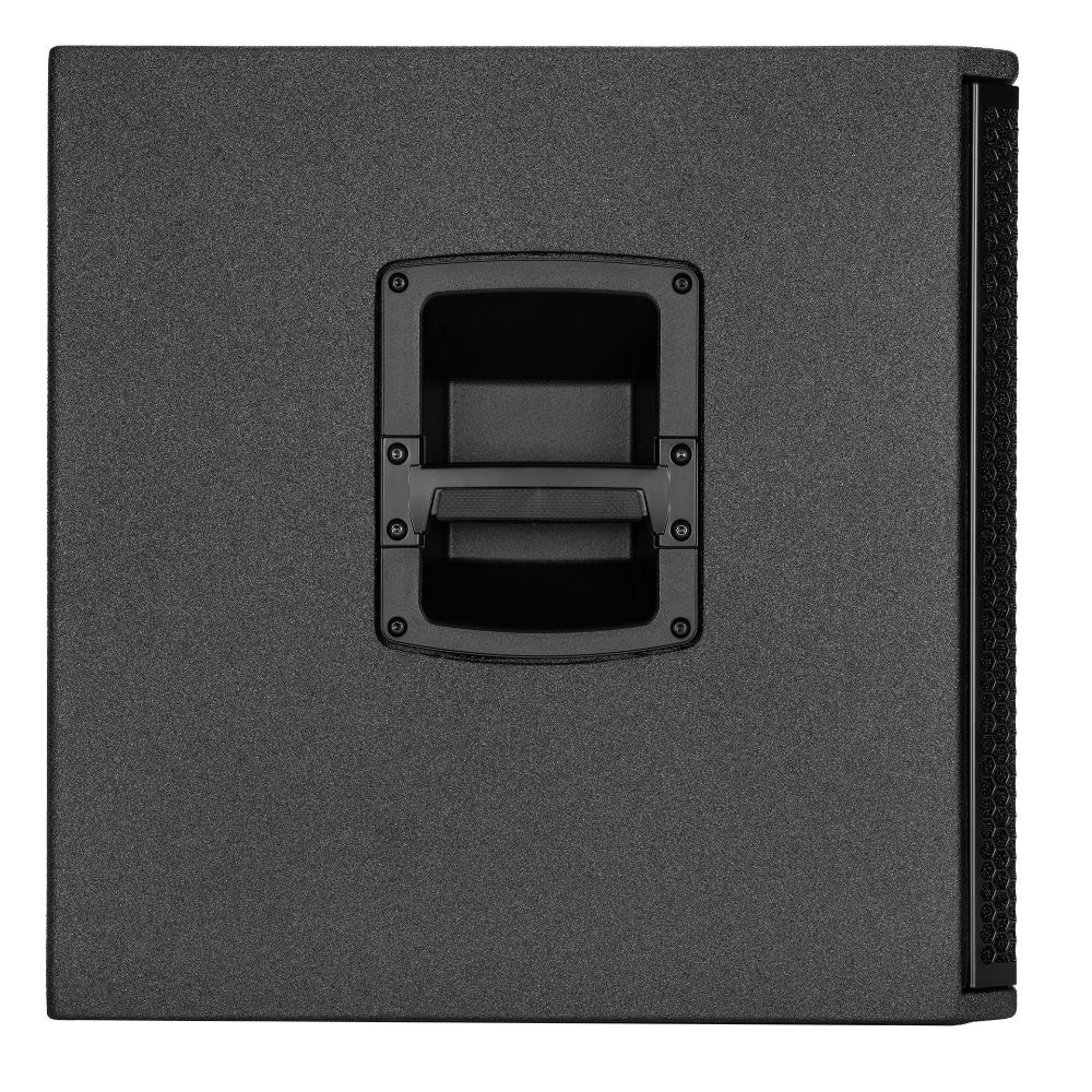 סאב וופר מוגבר RCF SUB 702-AS MK3 – 12 אינץ׳, 1400W 6 סאב וופר מוגבר RCF SUB 702-AS MK3 – ידית נשיאה ודופן