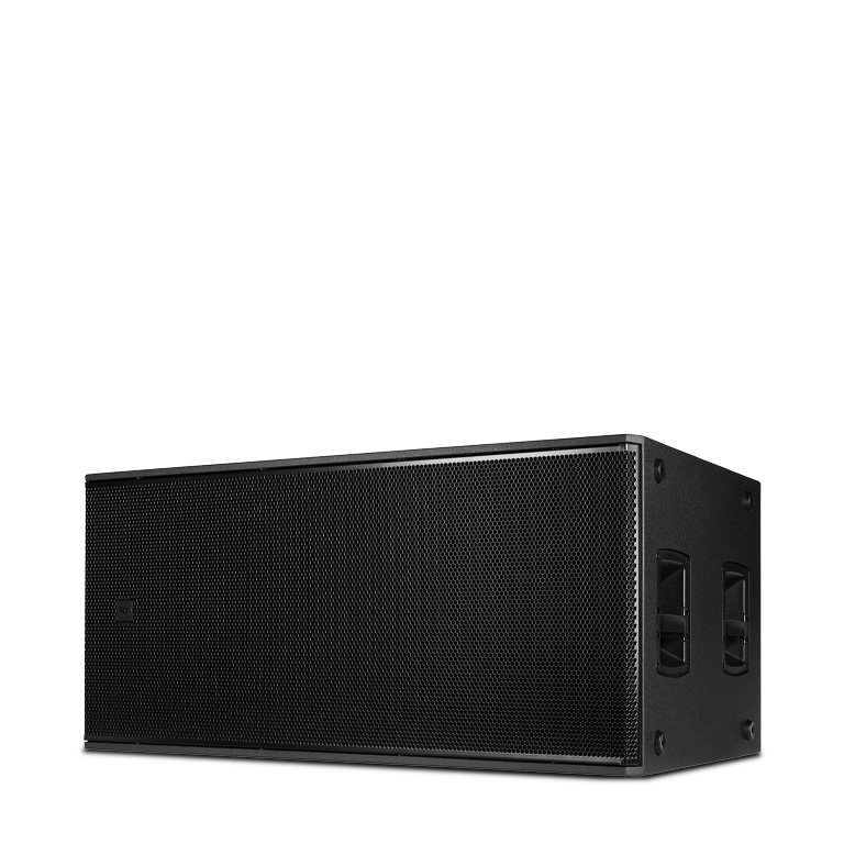 סאב וופר מוגבר כפול RCF SUB 8008-AS – 2×18 אינץ׳, 4400W Peak 1 סאב וופר מוגבר כפול RCF SUB 8008-AS – מבט שמאלי