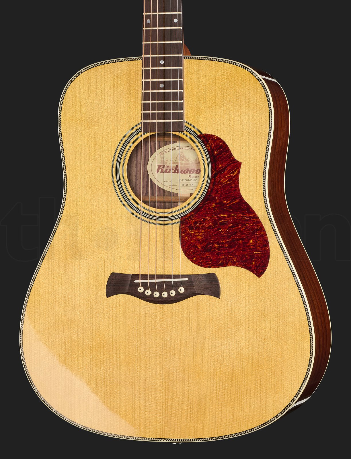 גיטרה אקוסטית Richwood D-65-VA Master Series 2 גיטרה אקוסטית Richwood D-65-VA Master Series – תמונה 2