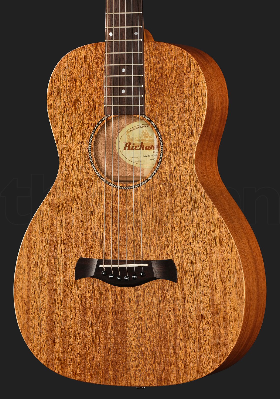 גיטרה אקוסטית Richwood P-50 Parlor 2 גיטרה אקוסטית Richwood P-50 Parlor – תמונה 2