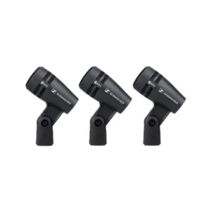סט 3 מיקרופונים לתופים Sennheiser e604 – דינמיים עם קליפס