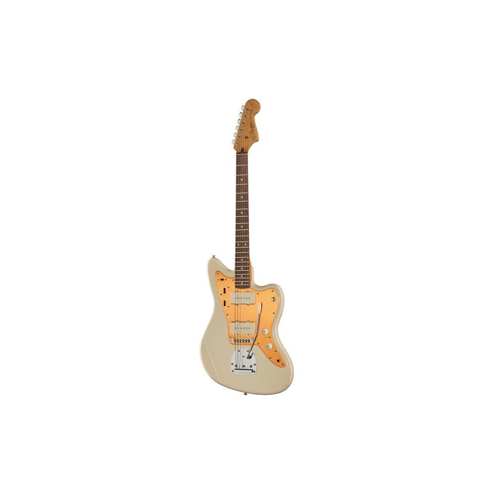 גיטרה חשמלית Squier J Mascis Jazzmaster – Vintage White, פיקאפים SS 1 גיטרה חשמלית Squier J Mascis Jazzmaster – Vintage White, פיקאפים SS