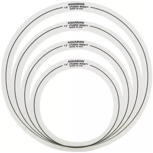 סט טבעות השתקה לתופים Aquarian Studio Rings Set #2