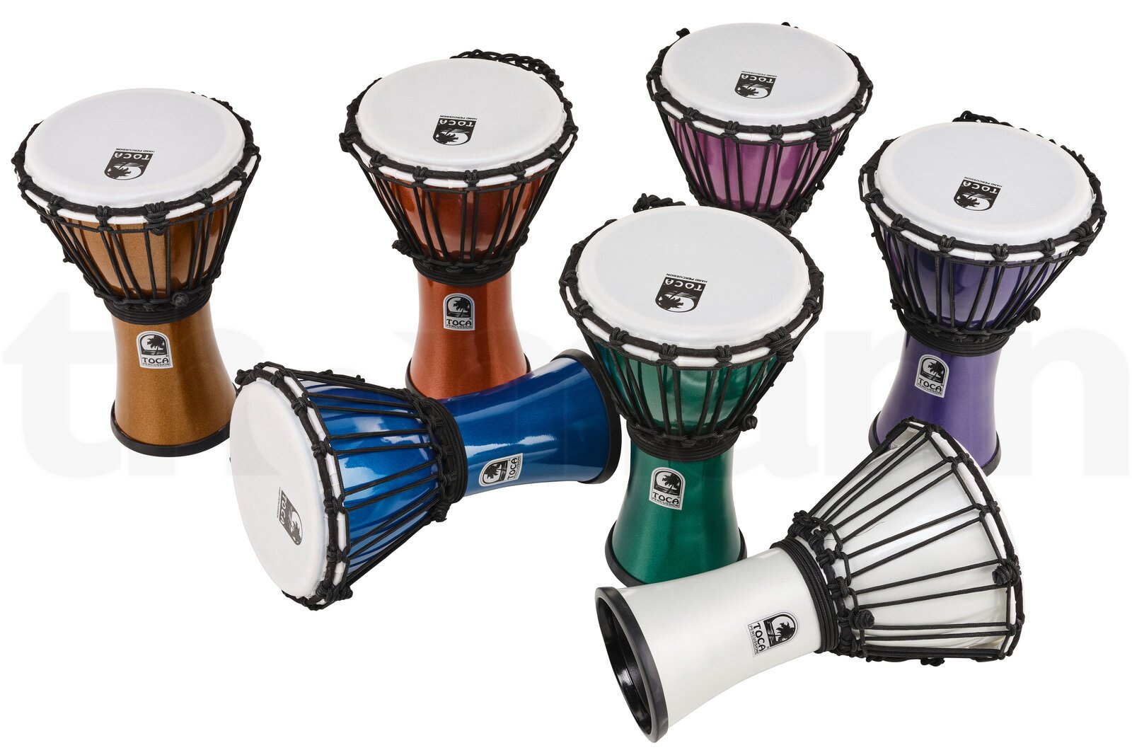 כלי הקשה Toca 7" Colorsound Djembe Set 4 כלי הקשה Toca 7" Colorsound Djembe Set – תמונה 4