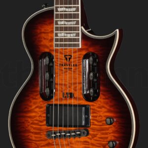 גיטרת נסיעות Traveler Guitar LTD EC-1 DLX Brown Sunburst