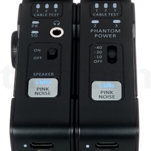 טסטר אודיו נייד XVive AT-3 – מחולל אות, בודק XLR ו-Phantom