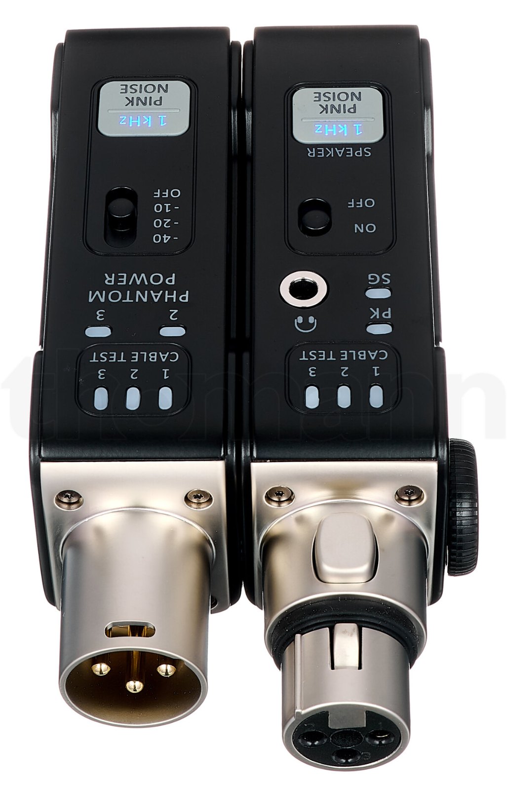 טסטר אודיו נייד XVive AT-3 – מחולל אות, בודק XLR ו-Phantom 4 טסטר אודיו נייד XVive AT-3 – מחולל אות, בודק XLR ו-Phantom – תמונה 4