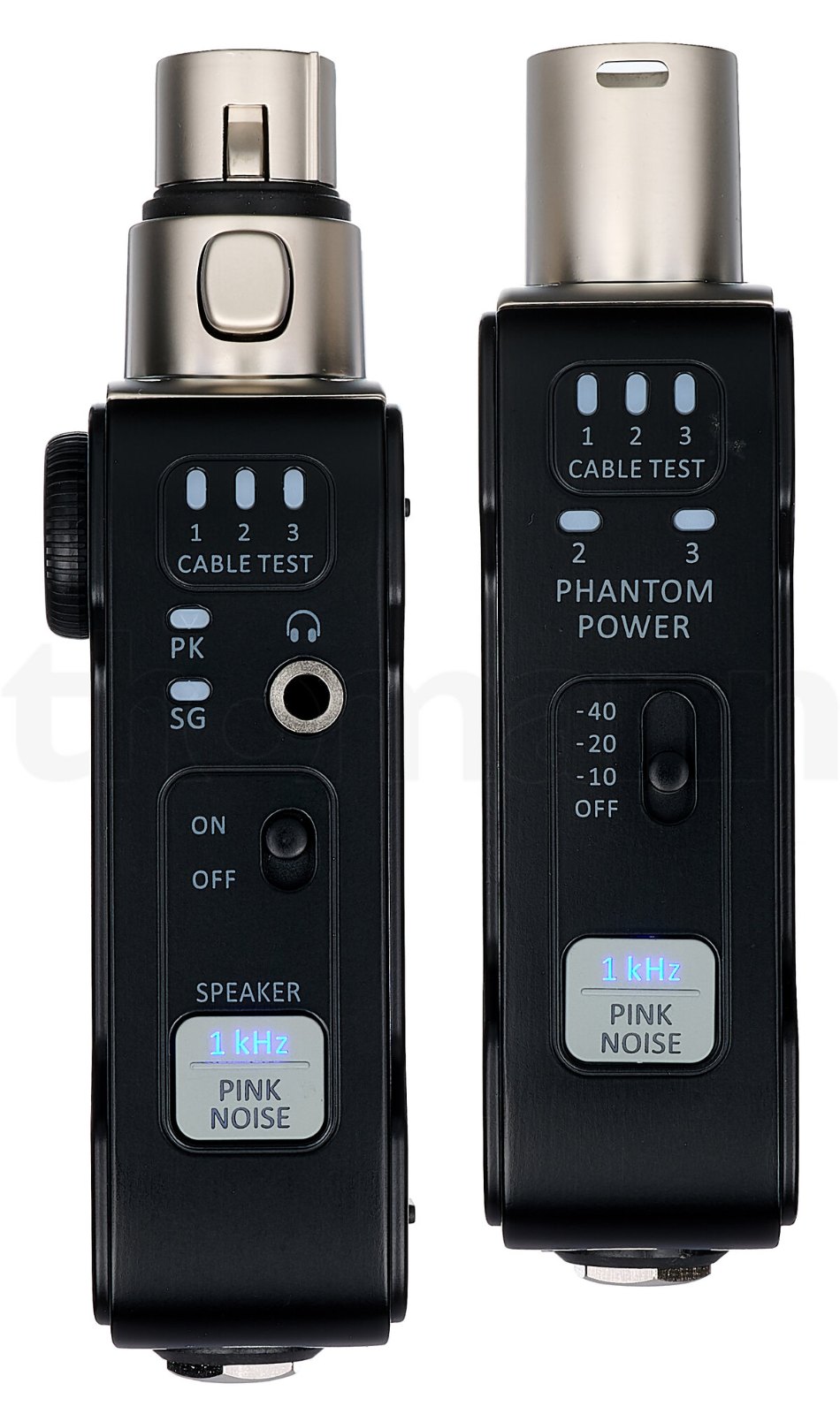 טסטר אודיו נייד XVive AT-3 – מחולל אות, בודק XLR ו-Phantom 5 טסטר אודיו נייד XVive AT-3 – מחולל אות, בודק XLR ו-Phantom – תמונה 5
