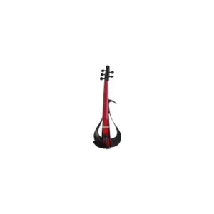 כינור חשמלי Yamaha YEV105 Pro DR – 5 מיתרים, אדום עמוק, מפתחות Wittner, קל ב-510 גרם